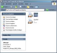 Druckfreigabe auf dem LHS mit Samba
